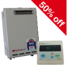 50% Off CONTINUOUS FLOW HOT WATER SYSTEMS
